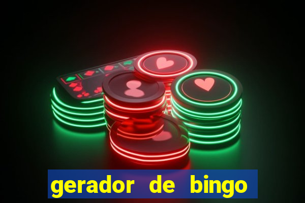 gerador de bingo de palavras